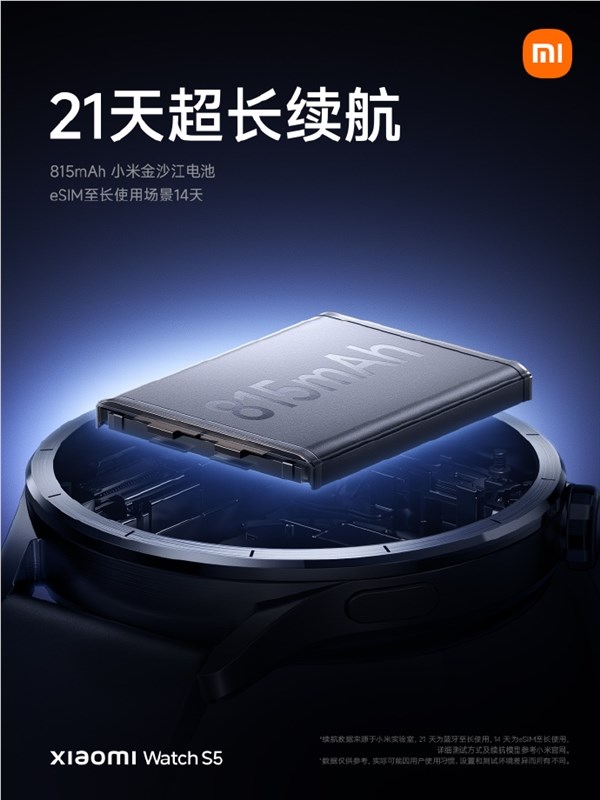小米手表S5重磅升级 心率监测与定位精度显著提升插图3