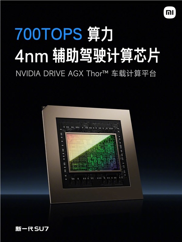 新一代小米SU7电子电气架构全面升级 高通芯片双5G双卡双通引领智能驾驶新体验插图3