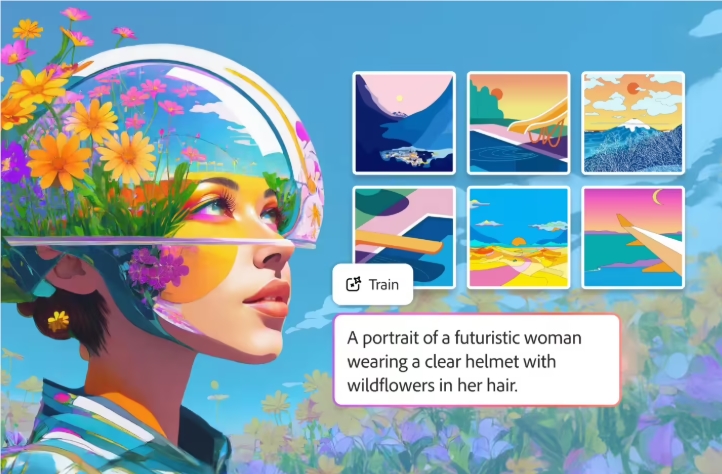 Adobe Firefly自定义模型上线 解决AI绘图风格不统一难题