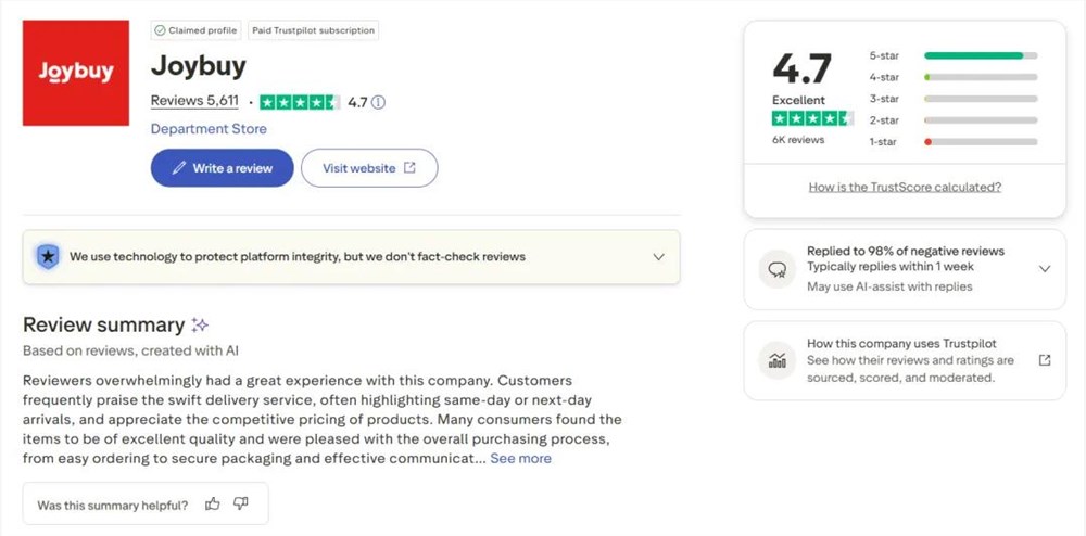 京东Joybuy正式上线，押注品质、速度和服务