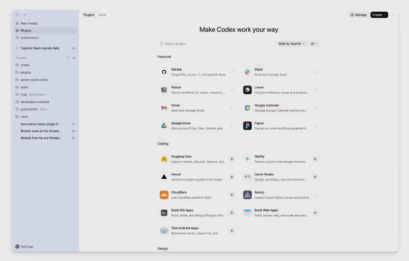 开发者重大利好！OpenAI 推出 Codex 插件：支持一键打包技能与 MCP 配置
