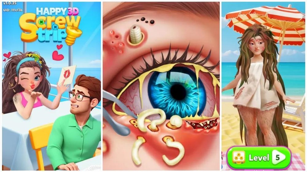 收入破亿跃居品类第二 拧螺丝+ASMR休闲游戏出自北京厂商插图1