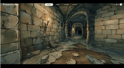 腾讯混元3D世界模型2.0发布 支持多模态输入生成可编辑游戏场景插图1