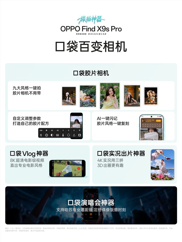 OPPO Find X9s Pro发布：Pro档唯一双2亿像素影像旗舰引领摄影新体验插图1