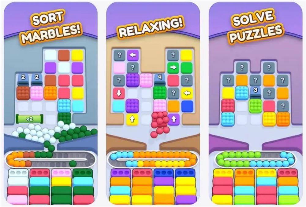 Voodoo新品Marble Sort!创新传送带玩法实现2000万月流水插图1