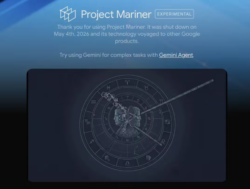 谷歌AI战略再“变阵”：网页代理项目Project Mariner正式谢幕