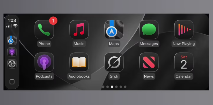马斯克旗下Grok接入CarPlay开启车内AI语音交互新体验插图1