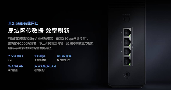 小米路由器BE7200 Pro首销883元 Wi-Fi 7全2.5GE网口省去网关烦恼插图2