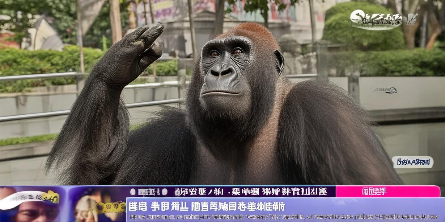 上海猩猩投喂后抱拳致谢 网友笑称进化成打工人插图 上海猩猩投喂后抱拳致谢 网友笑称进化成打工人