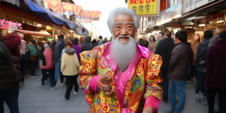 50岁大叔反串霹雳老奶 网红表演邀约排至腊月