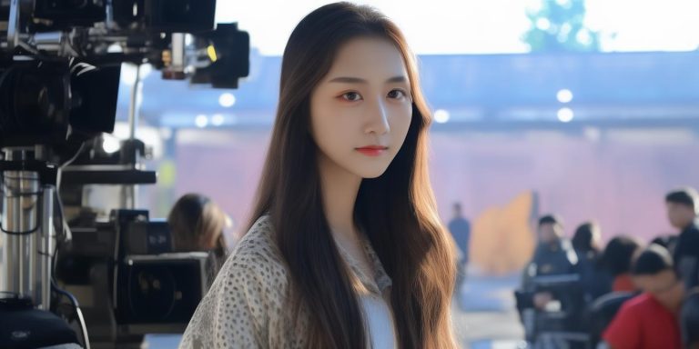 15岁女孩七七神似张柏芝杨颖进组拍戏