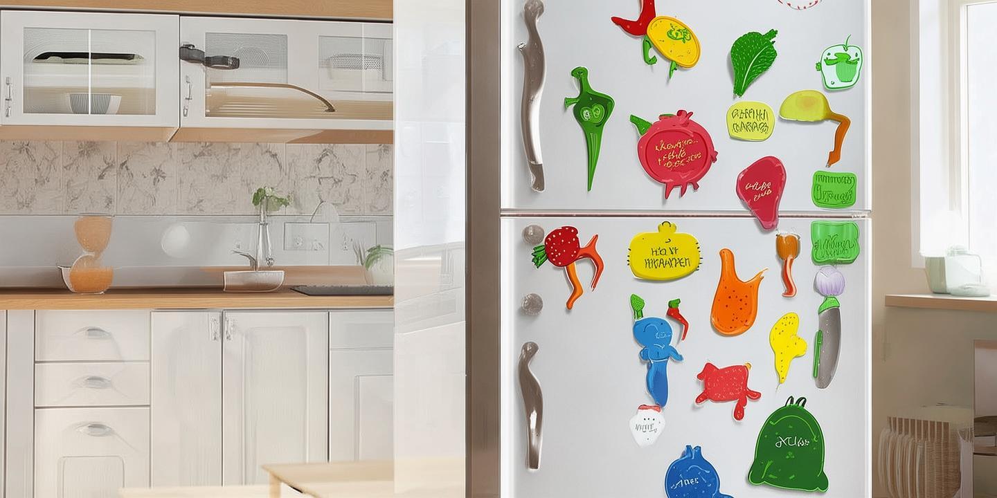 冰箱贴别总不动 移动好处多美观卫生有保障