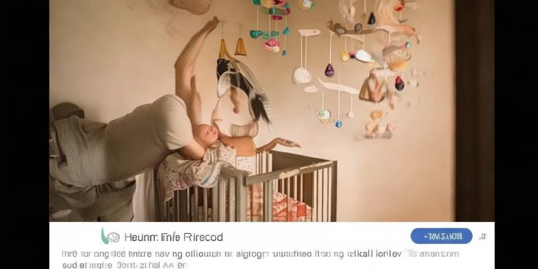 奶爸旋转哄睡法 宝宝奶爸同梦网友点赞