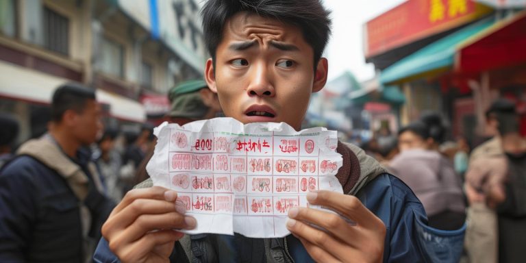 河南男子身无分文刮800元彩票中300多元被拒付款被识破