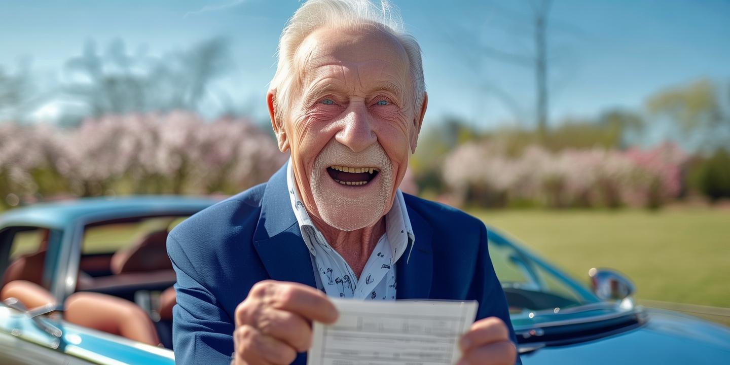 81岁大爷驾考全科目一次性通过 实现旅游梦想