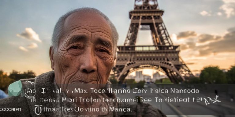 河南大爷拍素颜巴黎刷屏 网友：这才是真实旅行