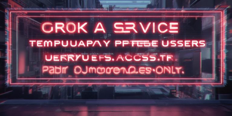 Grok因生成暴力图像暂停免费用户功能 仅限付费用户使用