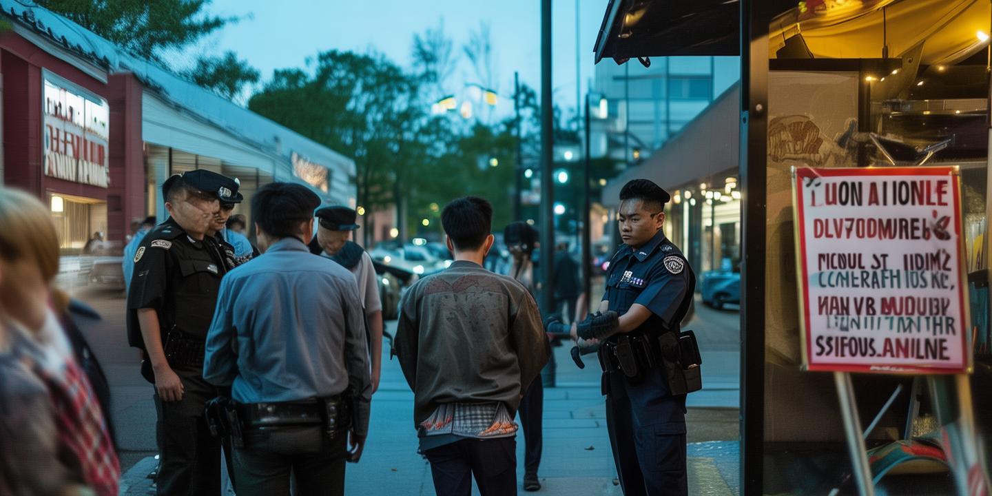 大学生偷外卖被拘 警方外卖架旁通报警示教育