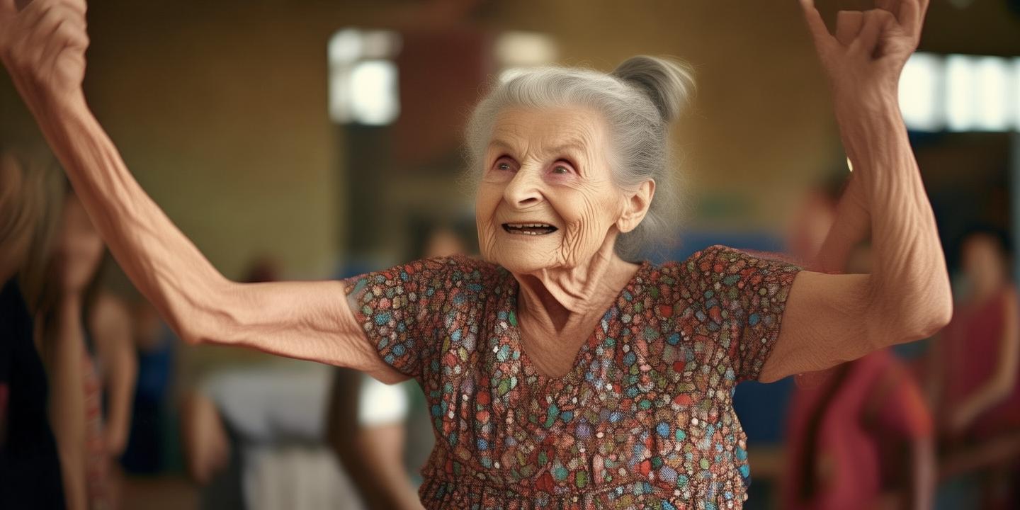 93岁奶奶跳舞为尿毒症孙女打气祖孙情感动全网