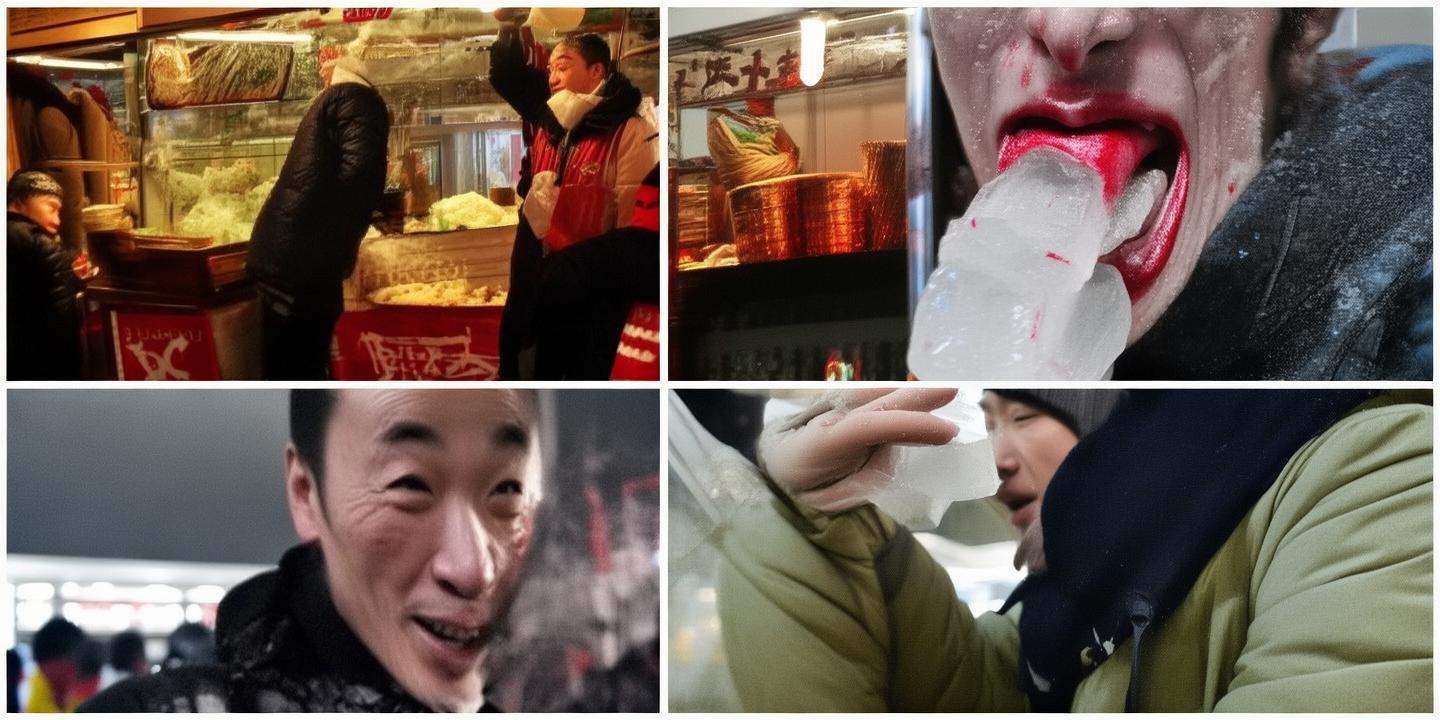 南方游客哈尔滨舔冰块舌尖流血 专家支招正确解冻方法