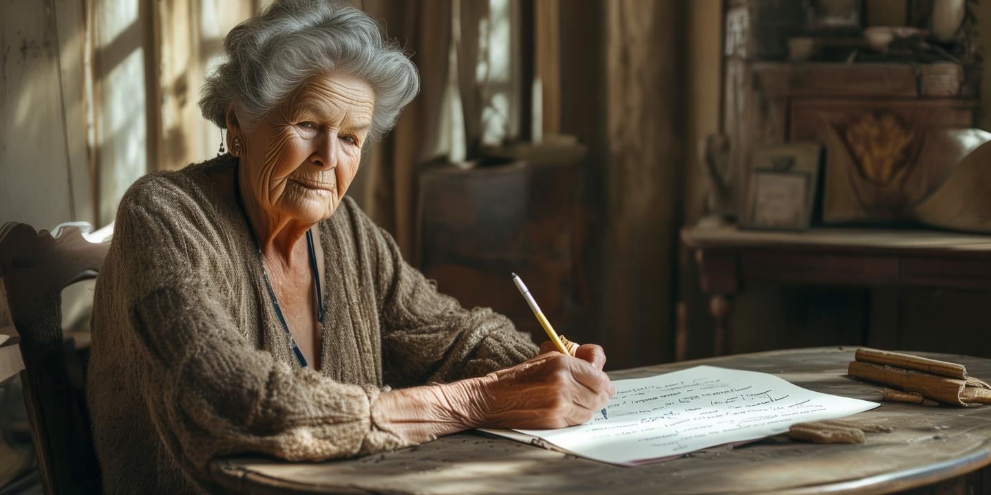 56岁阿姨极简文字直击人心 获赞千万分享生活哲思