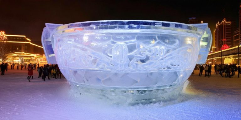 长春巨型冰锅漂移火爆出圈 想翻车都难