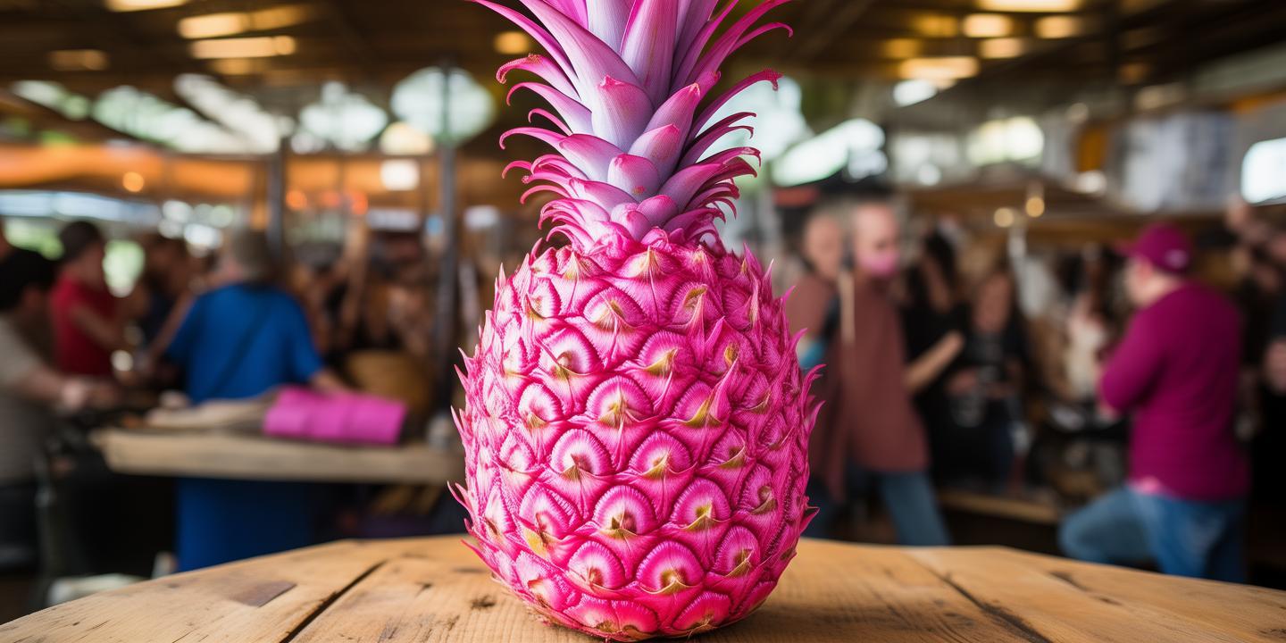 800元一颗粉菠萝引爆热搜 17年研发的稀有转基因水果