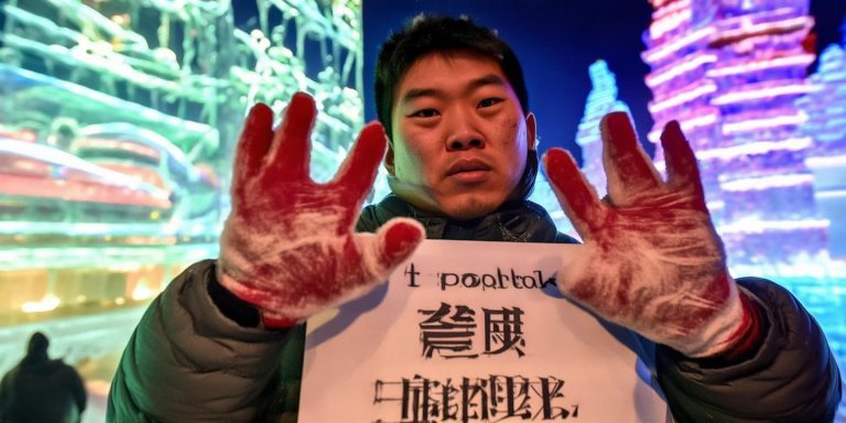 吉林男生哈尔滨冰雪大世界冻伤经历提醒游客注意保暖