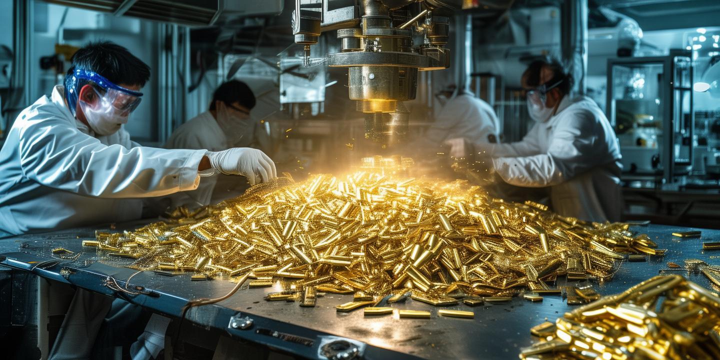 用SIM卡提炼191克黄金？专家揭秘电子废料炼金真相