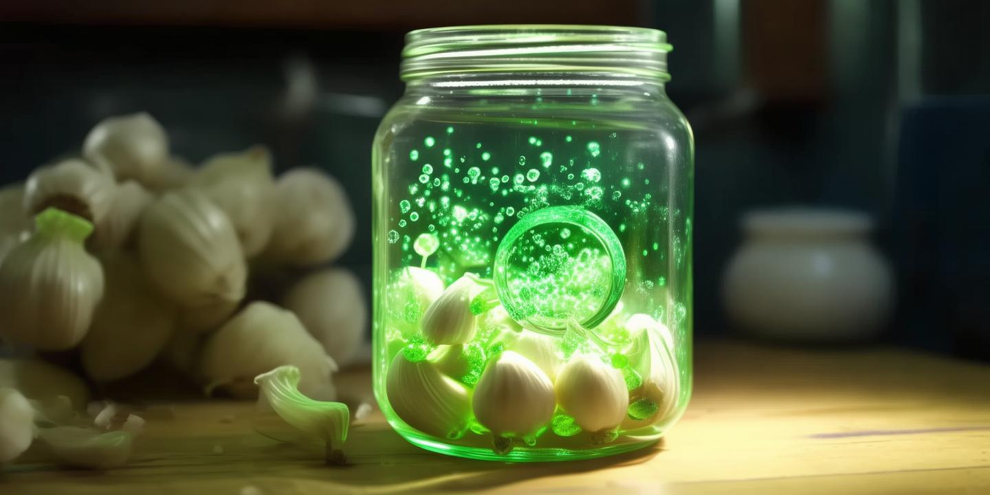 腊八蒜变绿揭秘：含硫化合物与色素叠加的科学原理