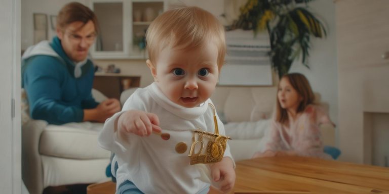一岁宝宝吞金锁家长惊魂 医生支招如何处理