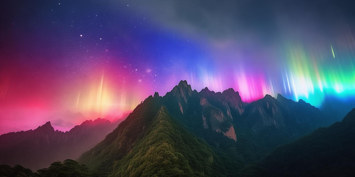 泰山奇观七彩灯华罕见天象引全网热议插图 泰山奇观七彩灯华罕见天象引全网热议