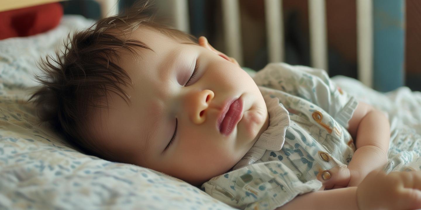 1岁半宝宝奥斯卡级装睡戏法逃避检查 网友神评论太逗