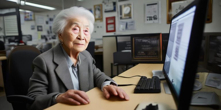 96岁日本女性在公司工作近70年 创吉尼斯世界纪录