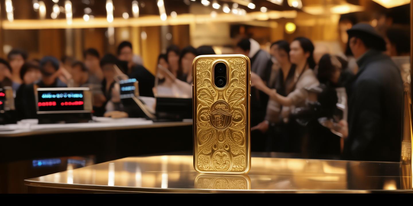 京东京造1元起拍129999元黄金手机壳 拍卖活动开启