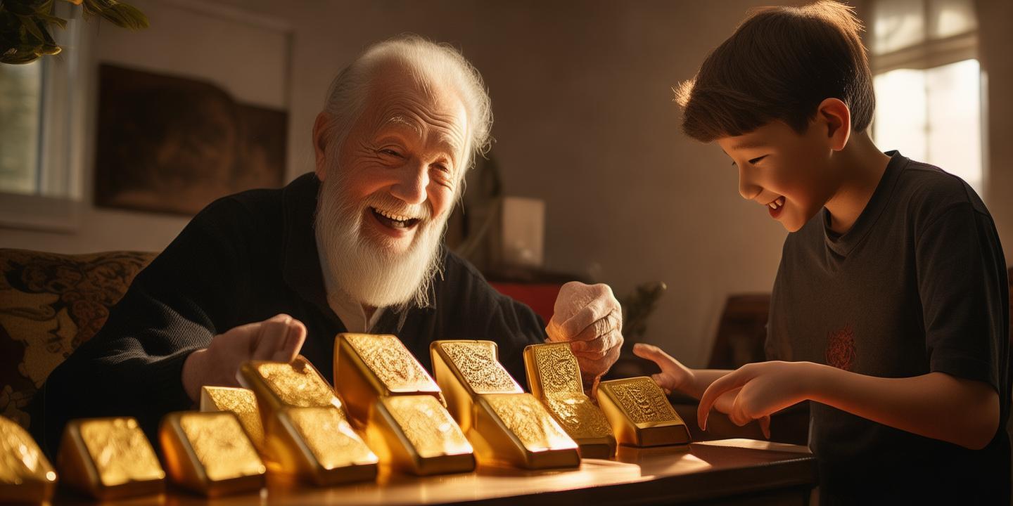 爷爷八年坚持买金条给孙子凑齐十二生肖