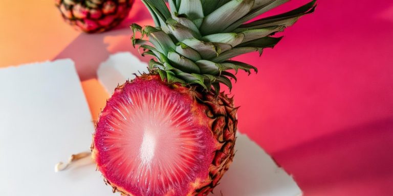 基因技术打造800元粉菠萝 天然粉肉引关注