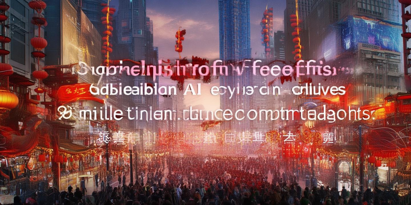 春节30亿免单背后阿里AI生态布局升级 3800亿基建奠定竞争优势