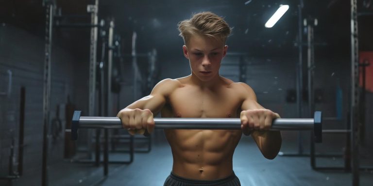 15岁少年徒手掰断80公斤臂力器展现惊人力量