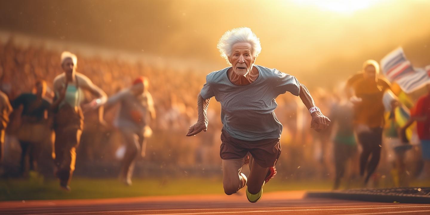 91岁爷爷百米跑出18秒61 两大原因揭秘长寿秘诀