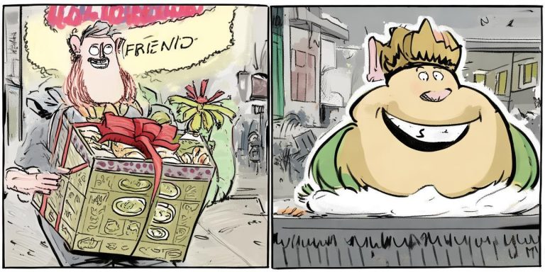 网友帮胖东来小忙竟获16公斤年货礼包快递费超百元