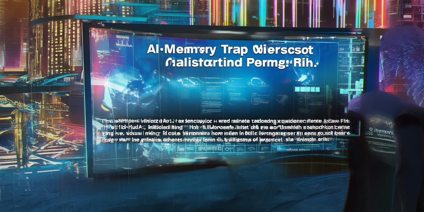 AI“记忆陷阱”曝光 微软警告恶意指令下毒风险