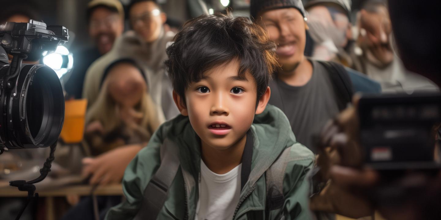 9岁男孩拍短剧日赚2000引热议 林更新等明星合作