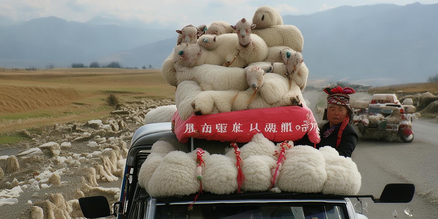 女子自驾车顶运滩羊返乡引热议 宁夏特产千里直达黑龙江家庭年夜饭