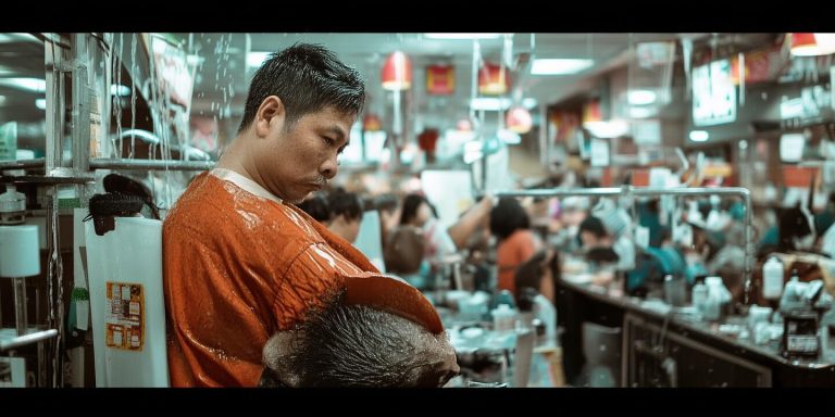 节前理发师日均工作12小时 供不应求引发涨价潮