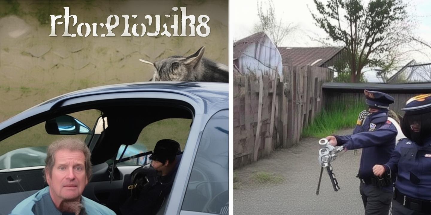 男子驾车返乡被猫咪锁车外 交警巧用猫咪解锁神反转