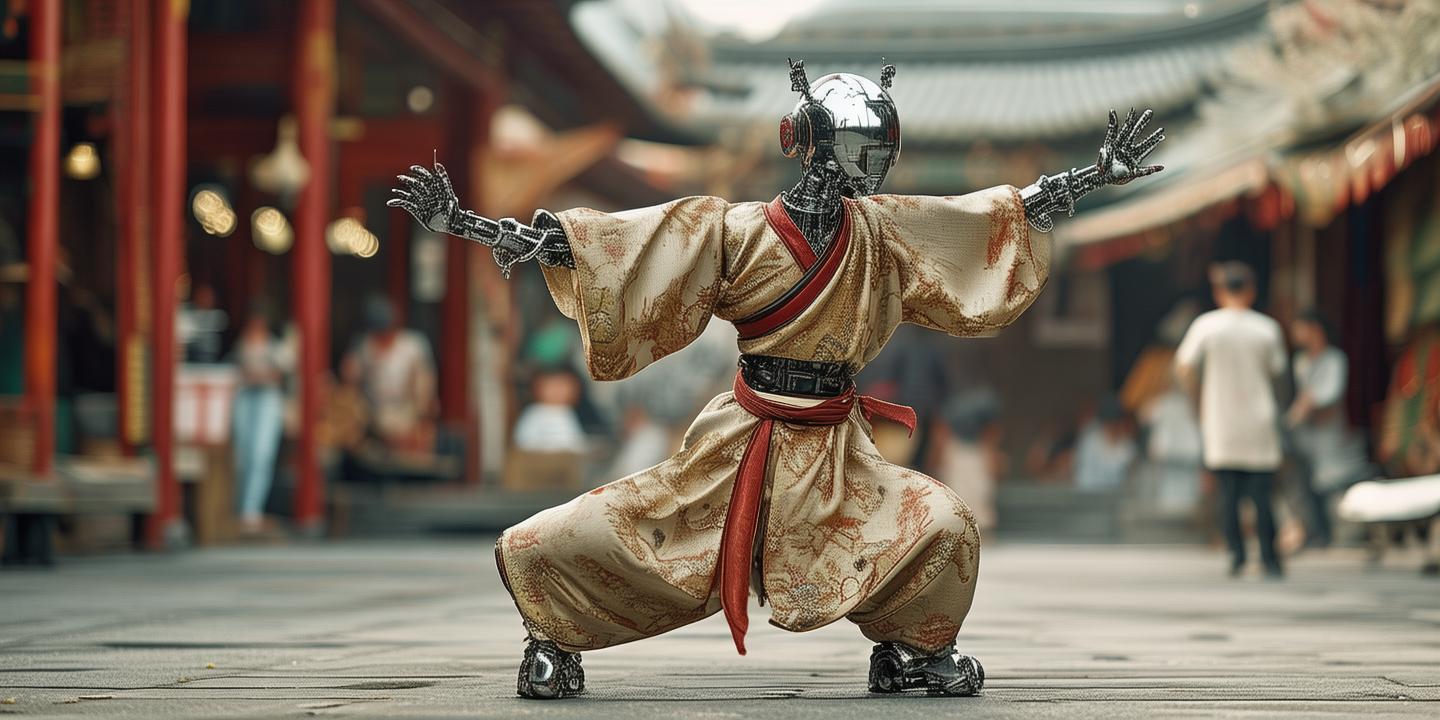 春晚同款机器人汉服打太极拜年 科技与非遗碰撞引爆市场