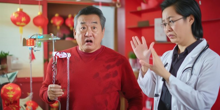 男子春节暴饮暴食体内滤出7斤油 医生警示高脂血症风险