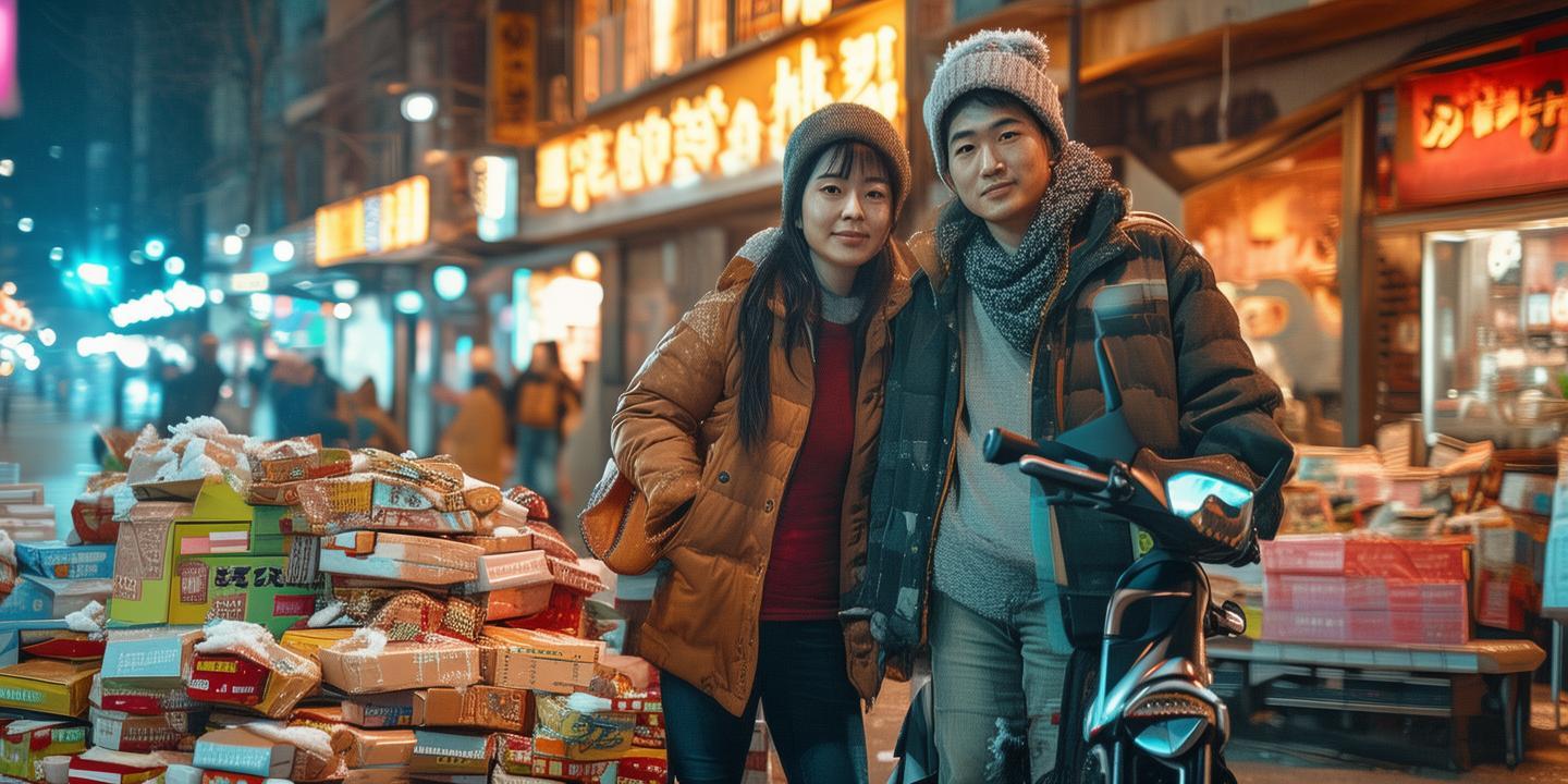 95后夫妻春节送外卖月入近4万引热议 站长详解收入实现条件