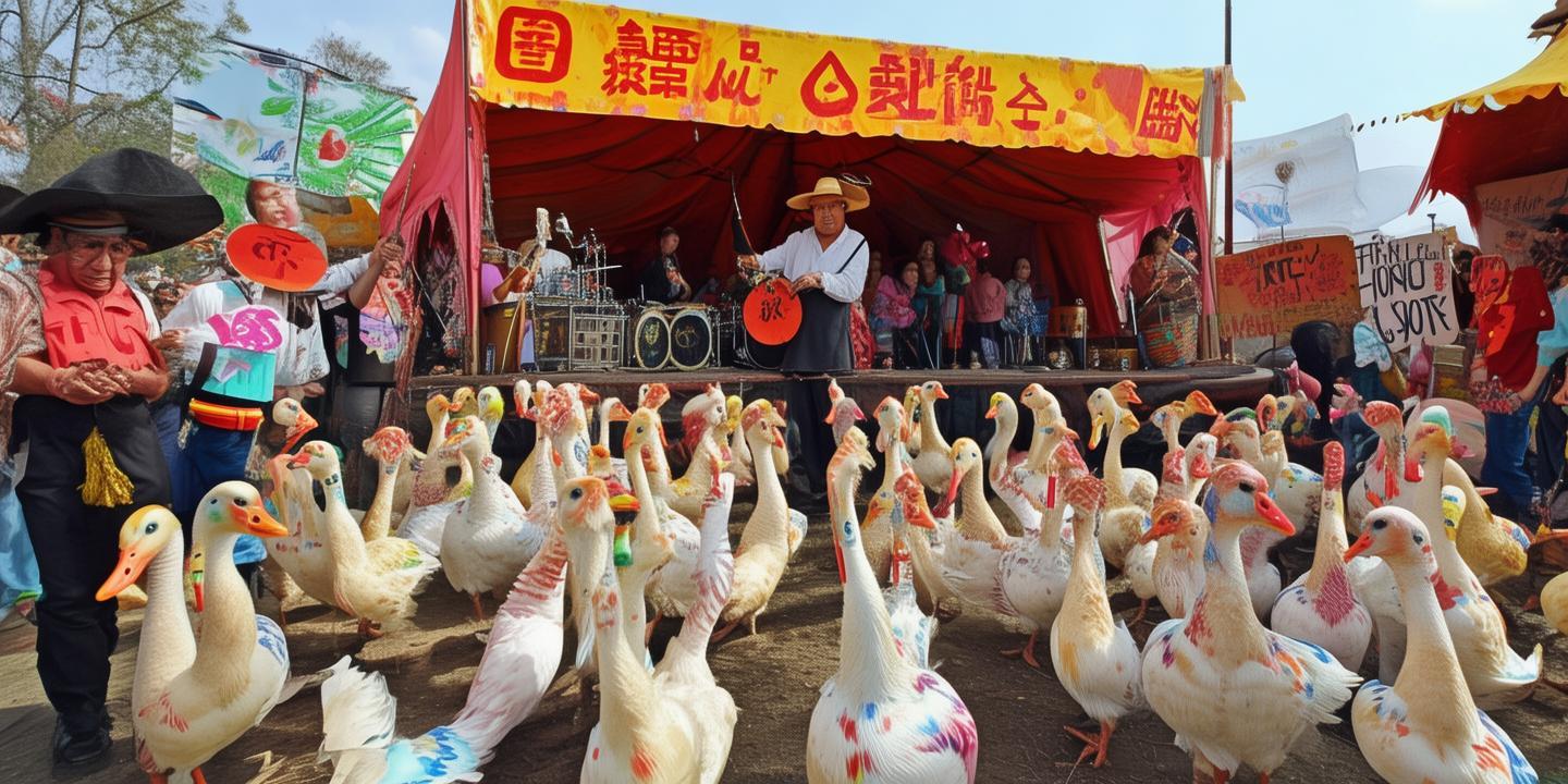 音乐摇摆鹅走红套圈摊位 一万元求购被拒成流量密码